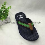 Black and Green Man Slipper