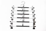 High Quality Cheap Trouser Black Wire Hanger for Display