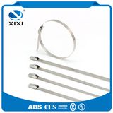 Self Locking Stainless Steel Metal Cable Zip Ties Uncoated