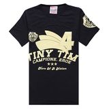 Men Fashion Printed Euro Size T Shirt