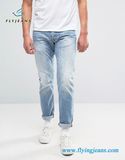 Light Blue Cool Stretch Denim Men Jeans (e. p. 4329)