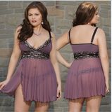 Plus Sizes Fat Women Sexy Sleepwear Fit Lingerie