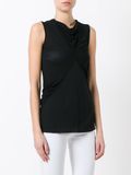 Ladies' Sleeveless T Shirt in Black