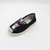 Hot Sale Women's PVC Injection Casual Canvas Shoes