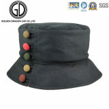 Comfortable Colorful Button New Style Cap Bucket Hat