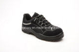 Black Suede New Sole Model Safety Footwear (SP1002)