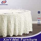 2016 Wholesale Wedding Decoration Satin Rosette Table Cloth