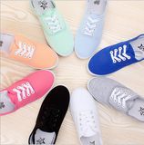 Canvas Shoes Women Casual Shoes Fashion Flat Shoe (AKCS17)