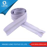 Nylon Color Teeth Double End Plastic Zipper for Clothes