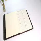 2016 Thread Sewing New Design Notebook with PU Leather