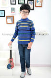 Striped Patterned Ribbed Collar & Cuffs Children Clothing