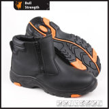 Geniune Leather Safety Boots with Steel Toe and Steel Midsole (SN5294)