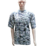 Digital Pattern Camo Men's T Shirt for Amry