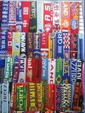 Knitted Acrylic Custom Football Scarf for Fans