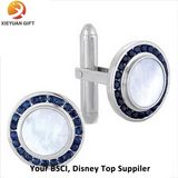 New Style Fashionable Opal Cufflink for Wedding Gift