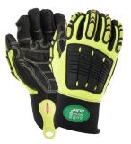 TPR Impact Resistant Anti-Vibration Safety Work Gloves