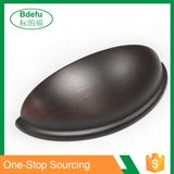 Traditional Oil Rubbed Bronze Bin Cup Drawer Pull Kitchen Cabinet Cupboard Pull Shell Handle