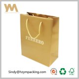 Ferrero Gift Bag Coated Paper C2s Paper Bag for Chocolate