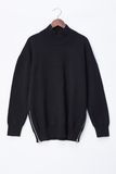 Fashionable Knitted Sweater with Different Pattern for Ladies -16