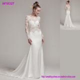 China Product White A-Line Sexy Long Wedding Dresses