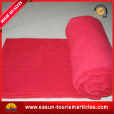 Cheap Knitted Red Polar Blanket