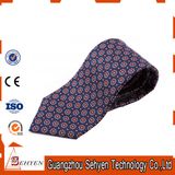 Handmade Mens Skinny Custom Pattern Woven Linen Necktie