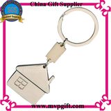 Metal Keyring with House Logo