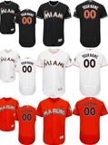 Customized Men Women Kids Miami Marlins Cool Base Baseball Jerseys