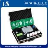 HS08ADC-Ka 3 Airbrush System 6 Color Paint Kit & Air Compressor Dual-Action Color Wheel Set