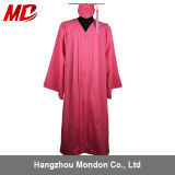 Us/UK Matte Pink Middle/High Graduation Cap and Gown