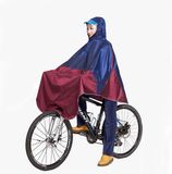 Customize Waterproof Polyester PVC Rain Poncho with Reflective Strips