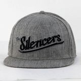 Jersey Knitting Heather Grey Baseball Caps