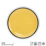 Nice Glazing Color Salad Plate