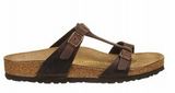 Slip Into Modern Style Oiled Leather Casual Slide Sandals