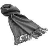 Fashion Cashmere Wool Knitted Fringe Scarf (YKY4333-3)