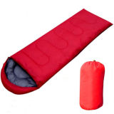 Outdoor Adult Envelope Hooded Hollow Cotton Sleeping Bag