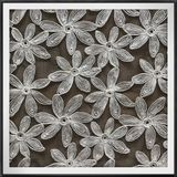 Flower Embroidered Lace Mesh Embroidery Lace Tulle Embroidery Lace