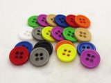 European Standard Test Approved Multi-Colored Polyester Button