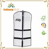 China Newest Dress Bag, Transparent Clear Plastic Wedding Dress Garment Bag