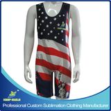 Professional Custom Sublimated High Quality Wrestling Singlet