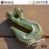 Yellow Zinc Alloy Steel Clevis Grab Hooks A330