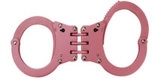 Hc-03c Carbon Steel Handcuff with Paint Printed
