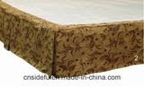 2017 Wholesale Customized High Quality 5 Star Hotel Jacquard Bed Skirt
