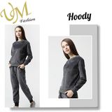 Fashion New Round Neck Pullover Hoodie Sweater for Girls