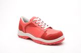 Casual Style Smooth Leather & Suede Leather Safety Shoes (NP2002)