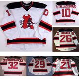 Ahl Lowell Devils Barry Tallackson Pierre Luc Leblond Hockey Jerseys