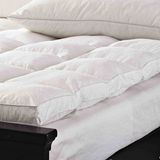 Factory Cheap Microfiber Down Hotel Mattress Pad (DPH6141)