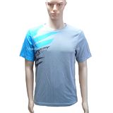 Grey Dry Fit Mesh Sports T-Shirt for Men