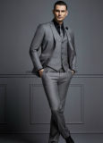 Serge Fabric Custom Tailor Made Suit Slim Fit Classic Coat Pant Man Suit