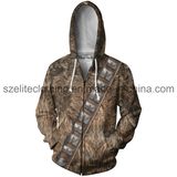 Fleece Hoodie Men's Short Sleeve Hoodiesleeveless Hoodie (ELTHSJ-8)